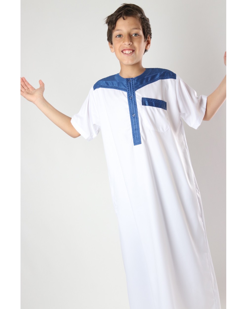 Atlas qamis short sleeves