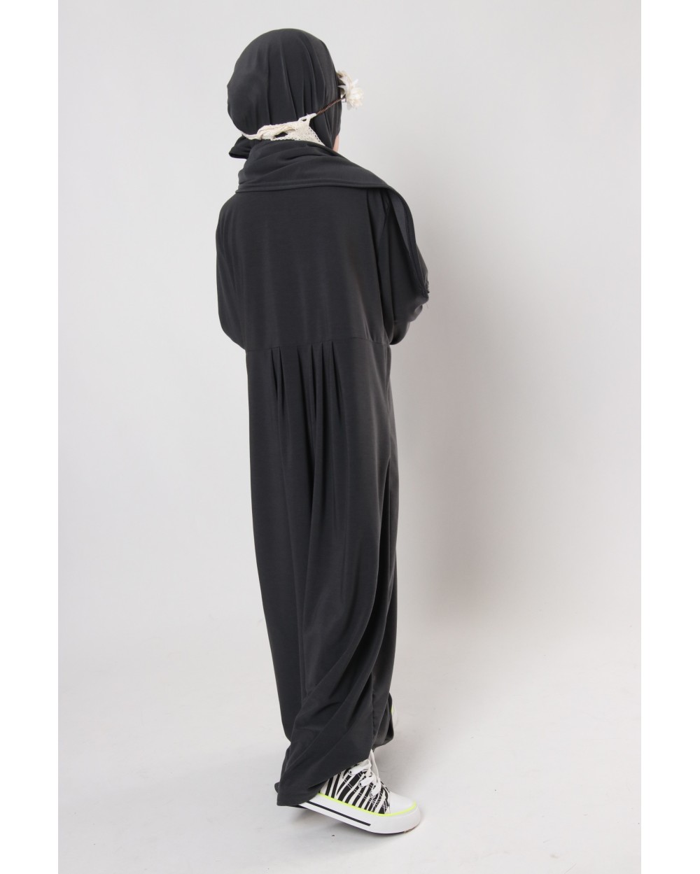 Romayssa dress with sewn hijab