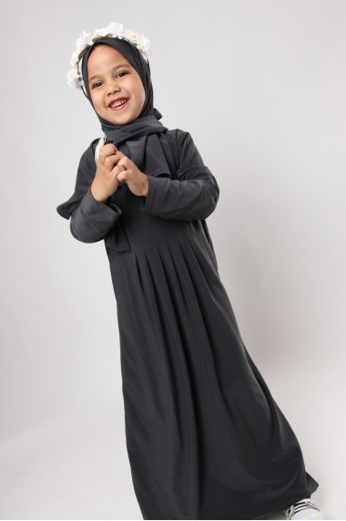 Romayssa dress with sewn hijab