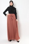 Jupe longue BAYOUA avec ceinture à nouer