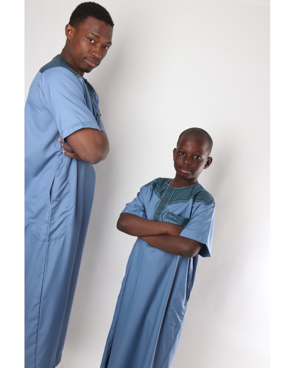 Qamis Orient Zein Arabesque bicolore