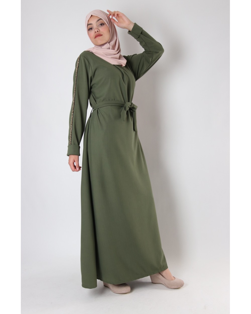 Camelia dress with sequin