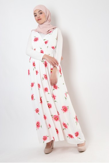 Robe ANYA longue fleurie...