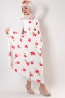 Robe ANYA longue fleurie sans manches