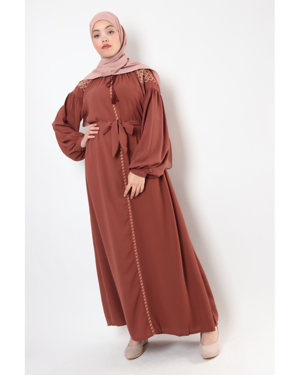 Robe longue Bohême Rayna
