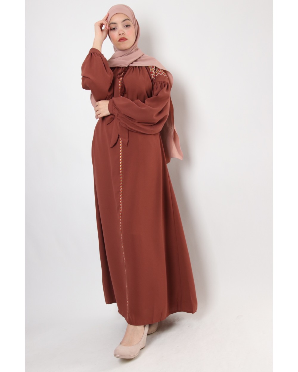Robe longue Bohême Rayna