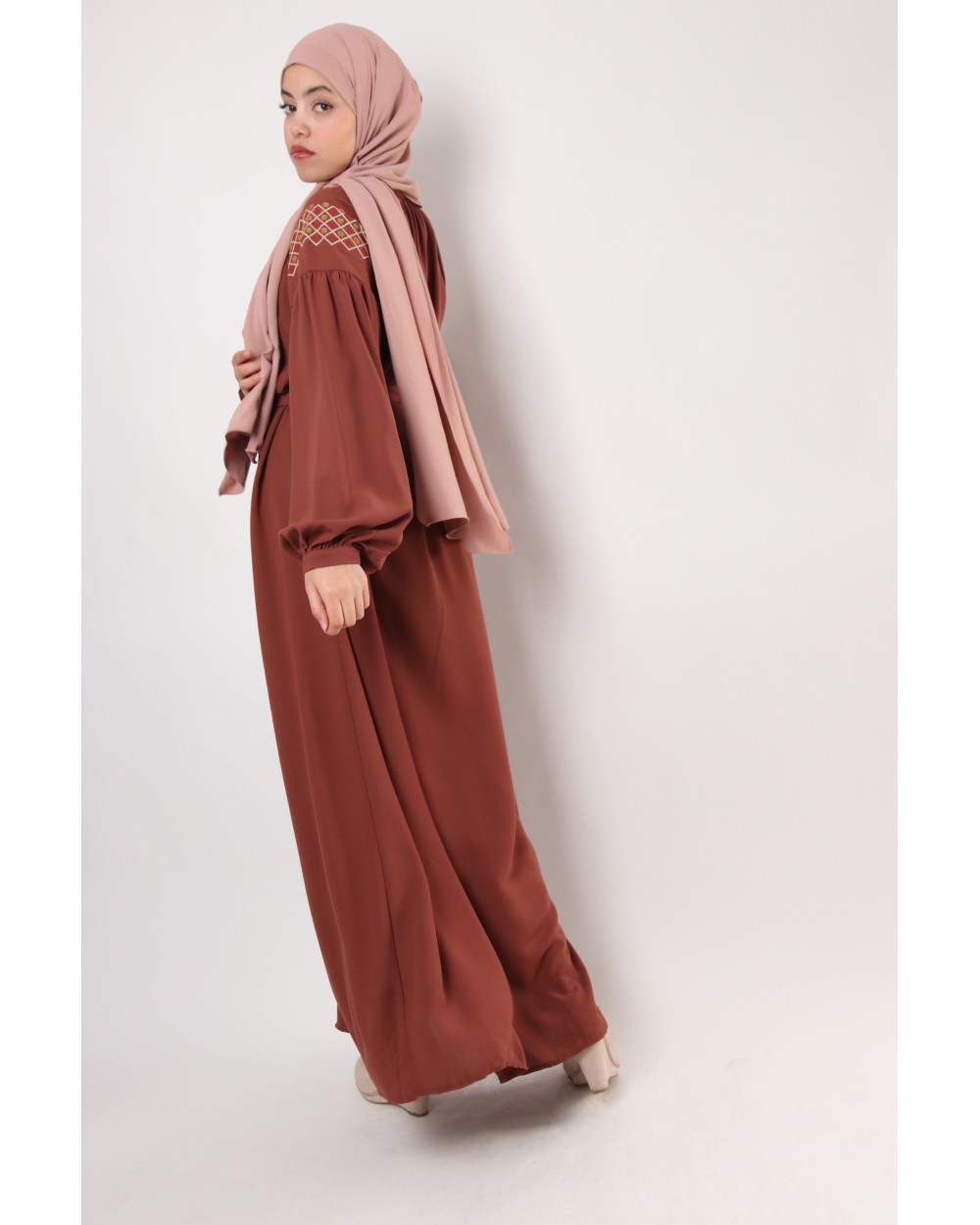 Robe longue Bohême Rayna