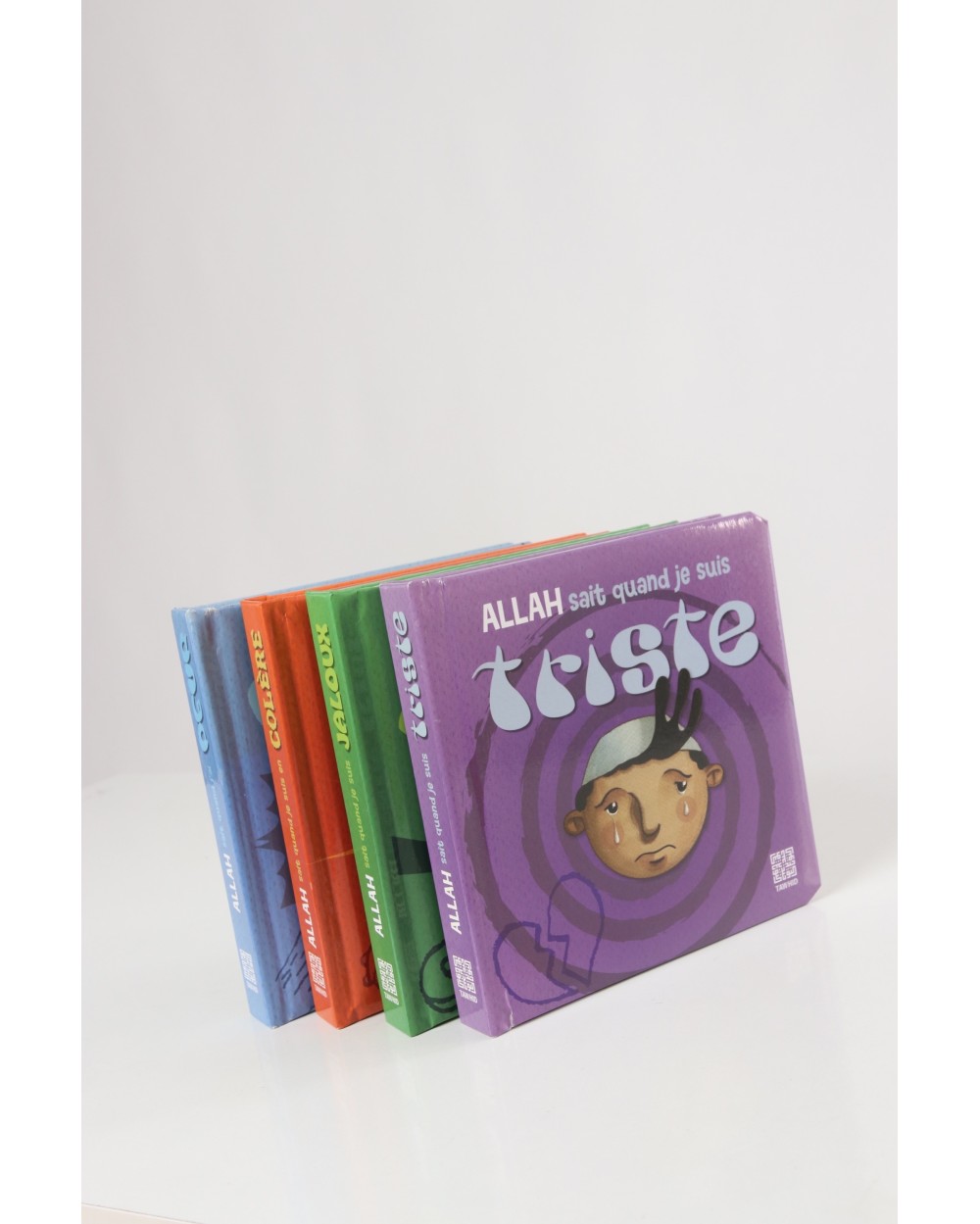 Pack 4 books emotions