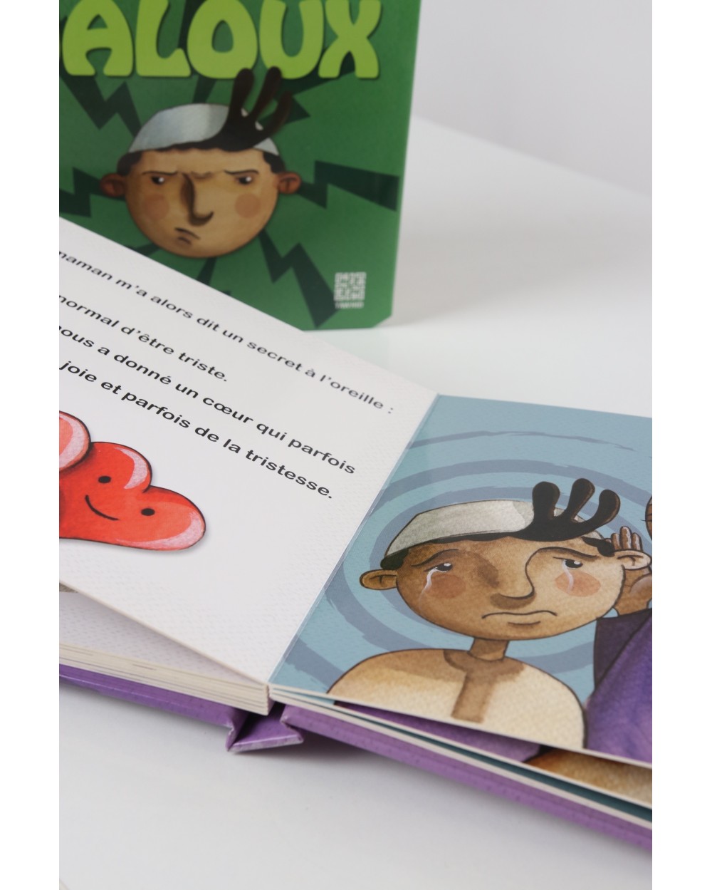 Pack 4 books emotions