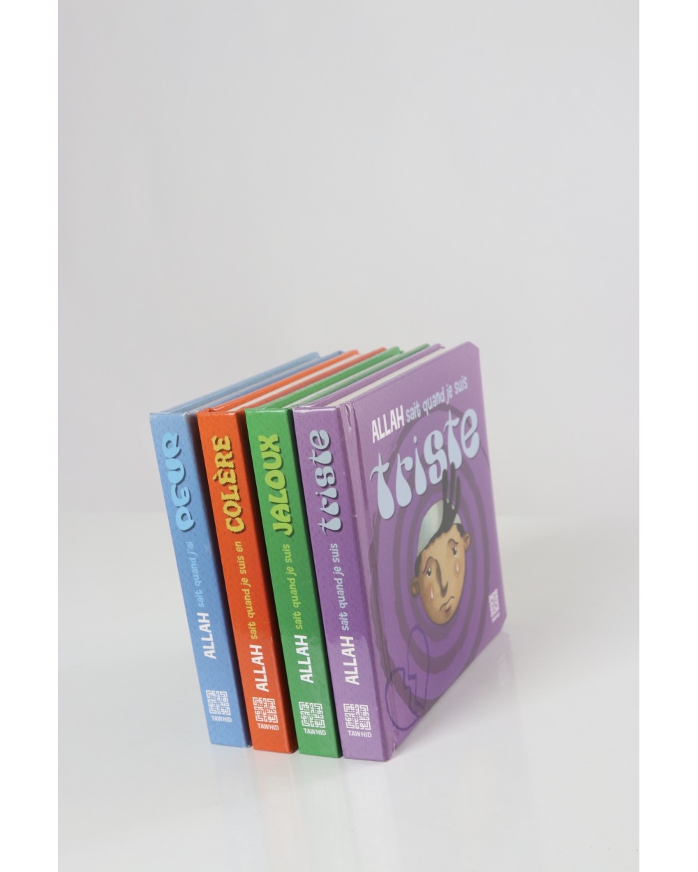 Pack 4 books emotions