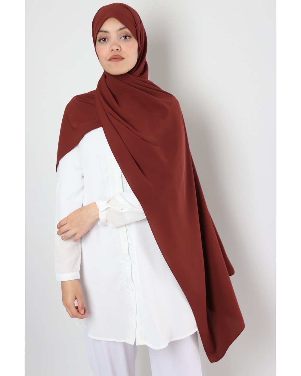 Hijab Soie de Médine Ebruli