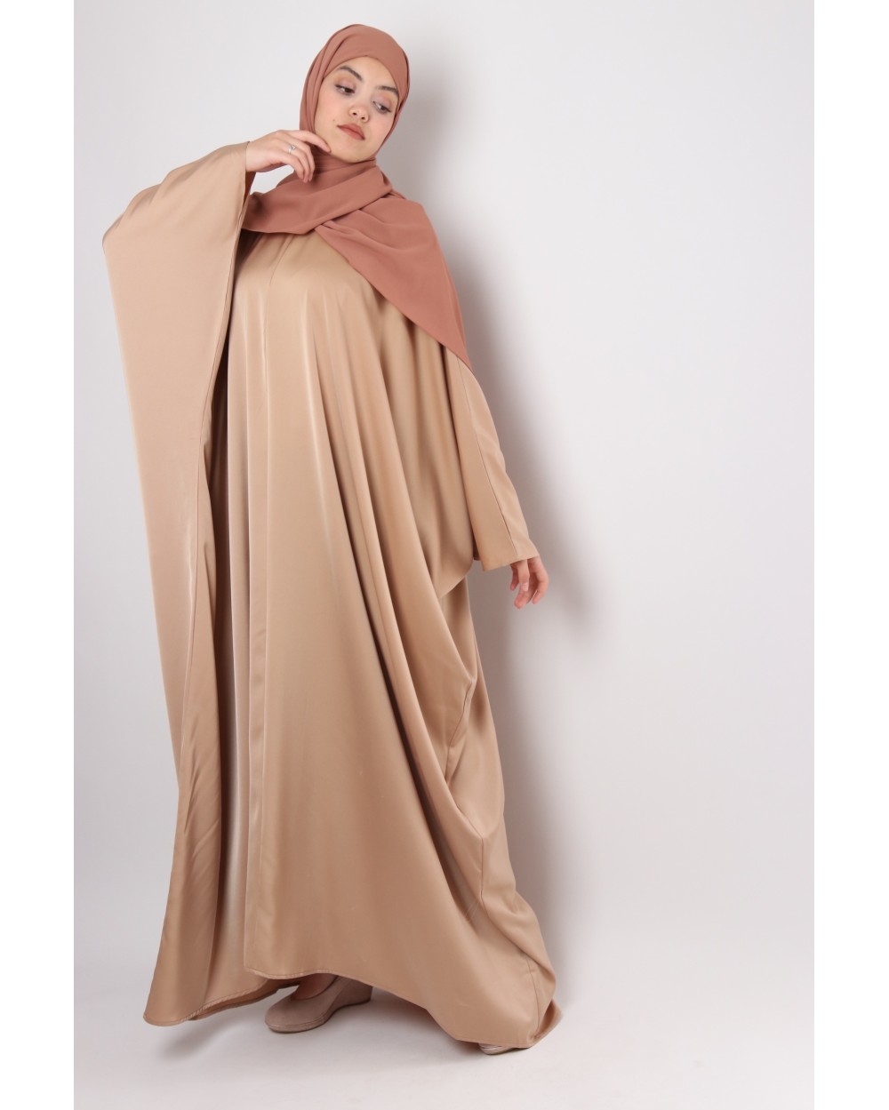 Abaya papillon Saphira