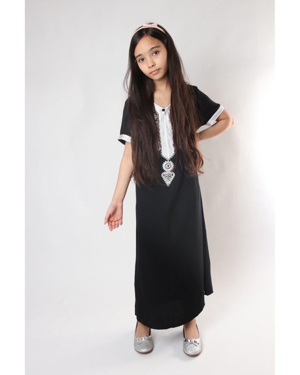 Gandoura fille broderie