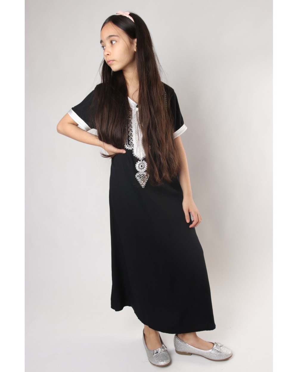 Gandoura fille broderie