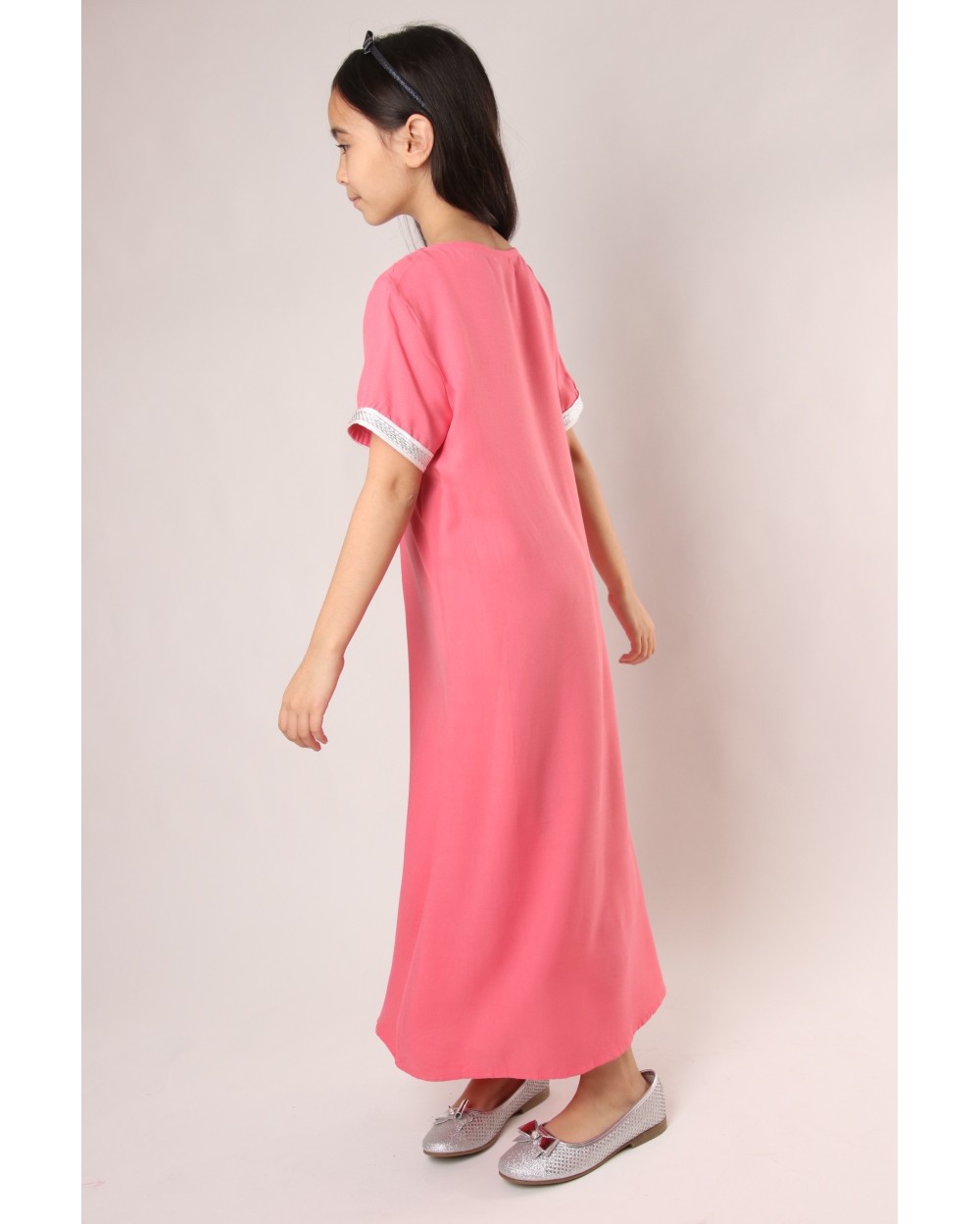 Gandoura fille broderie