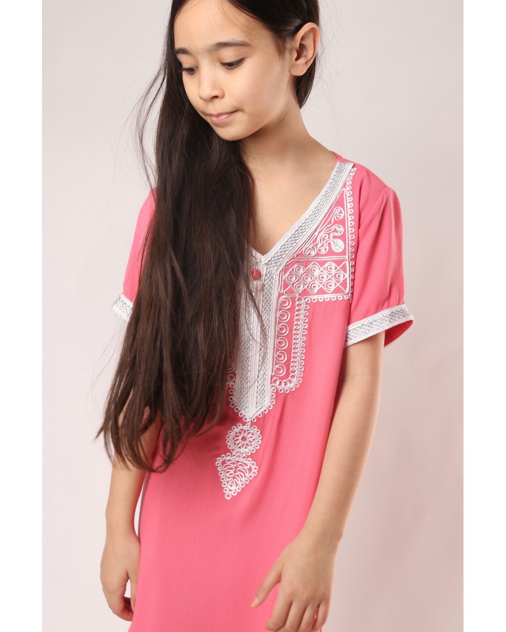 Gandoura fille broderie