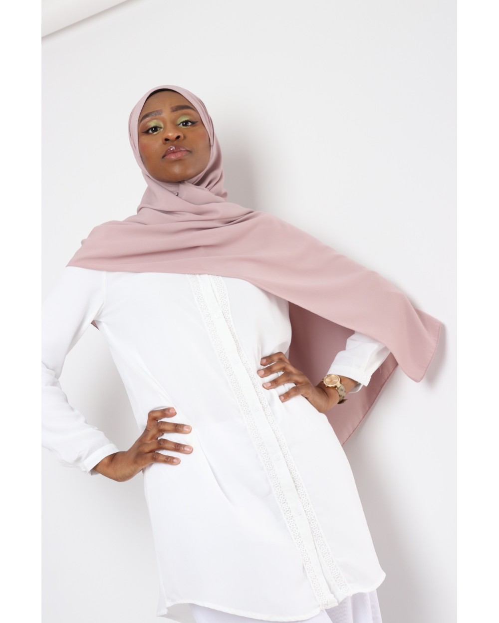 Hijab Soie de Médine Ebruli