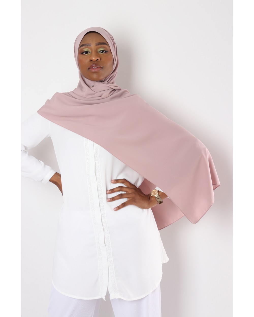 Hijab Soie de Médine Ebruli