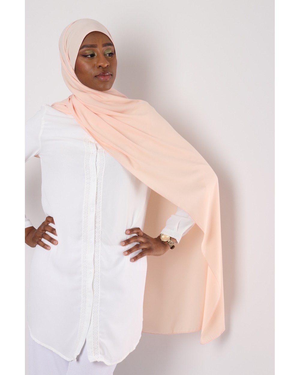 Hijab Soie de Médine Ebruli