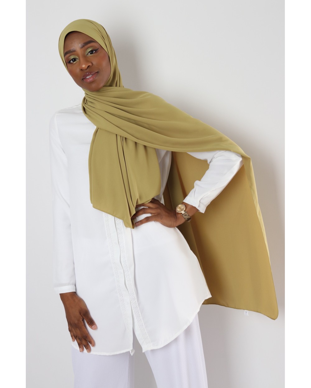 Hijab Soie de Médine Ebruli