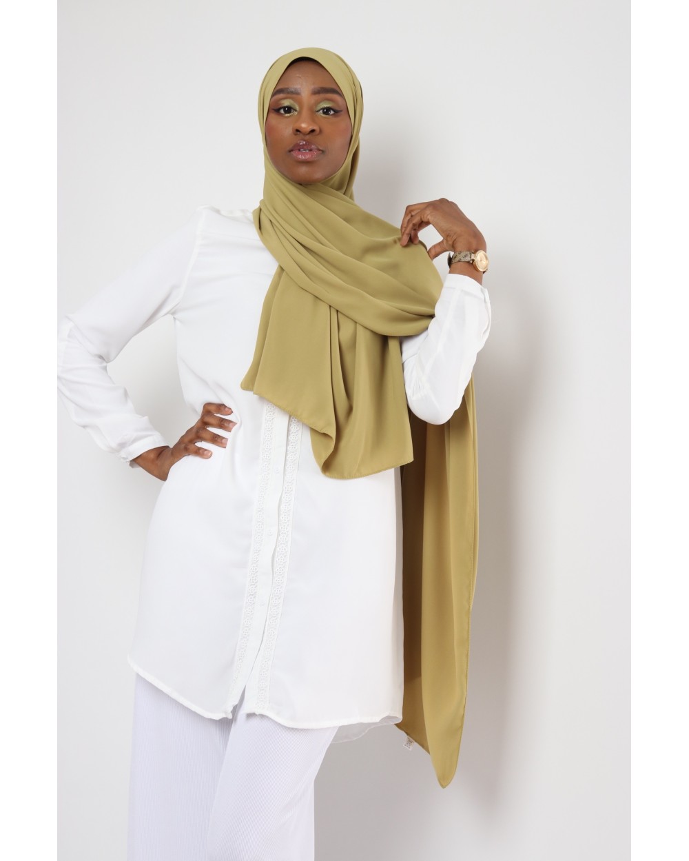 Hijab Soie de Médine Ebruli