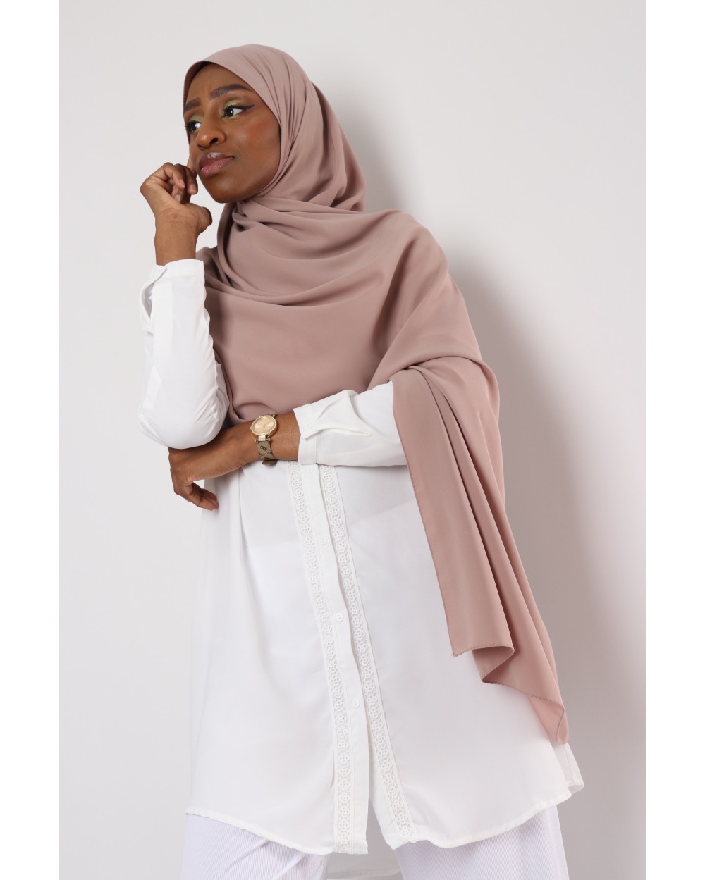 Hijab Soie de Médine Ebruli