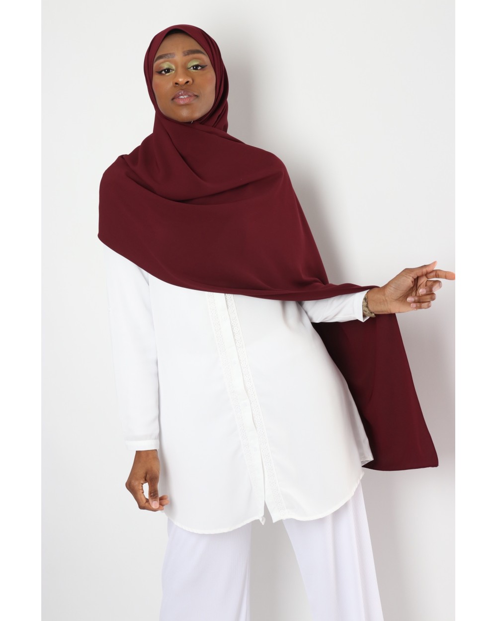 Hijab Soie de Médine Ebruli