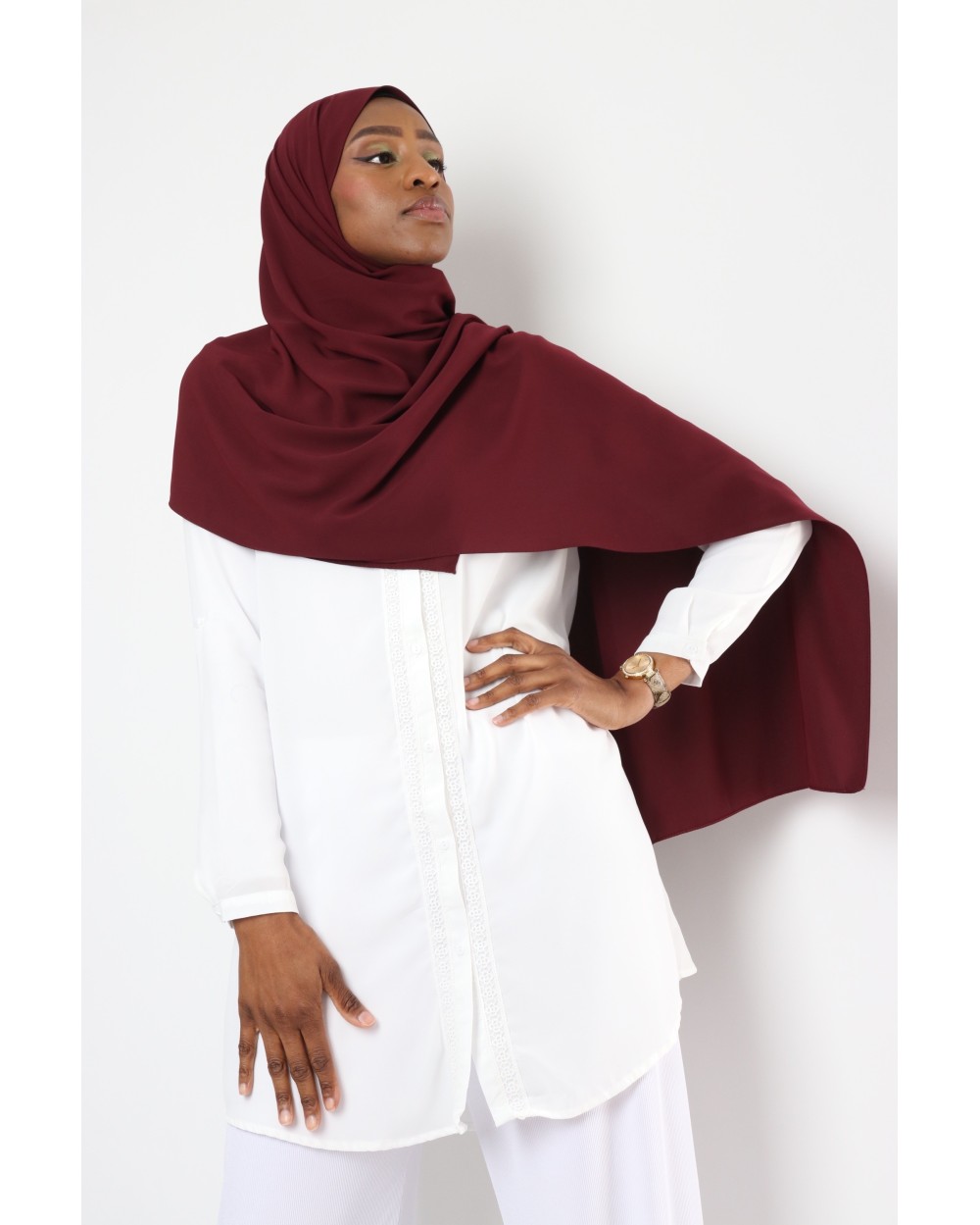 Hijab Soie de Médine Ebruli