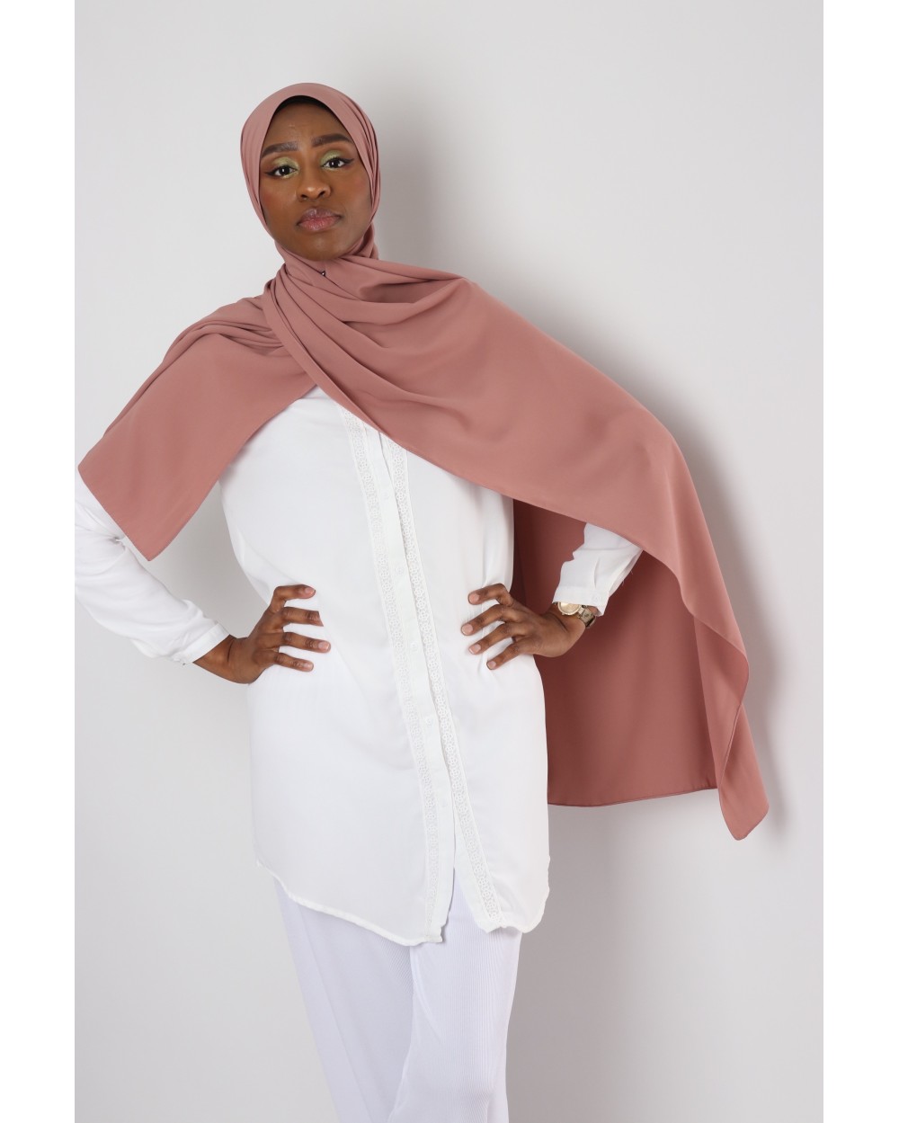 Hijab Soie de Médine Ebruli
