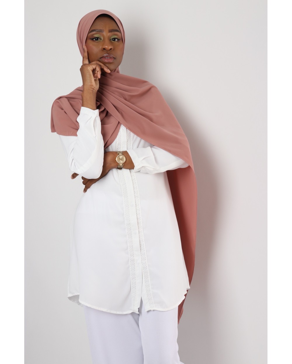 Hijab Soie de Médine Ebruli