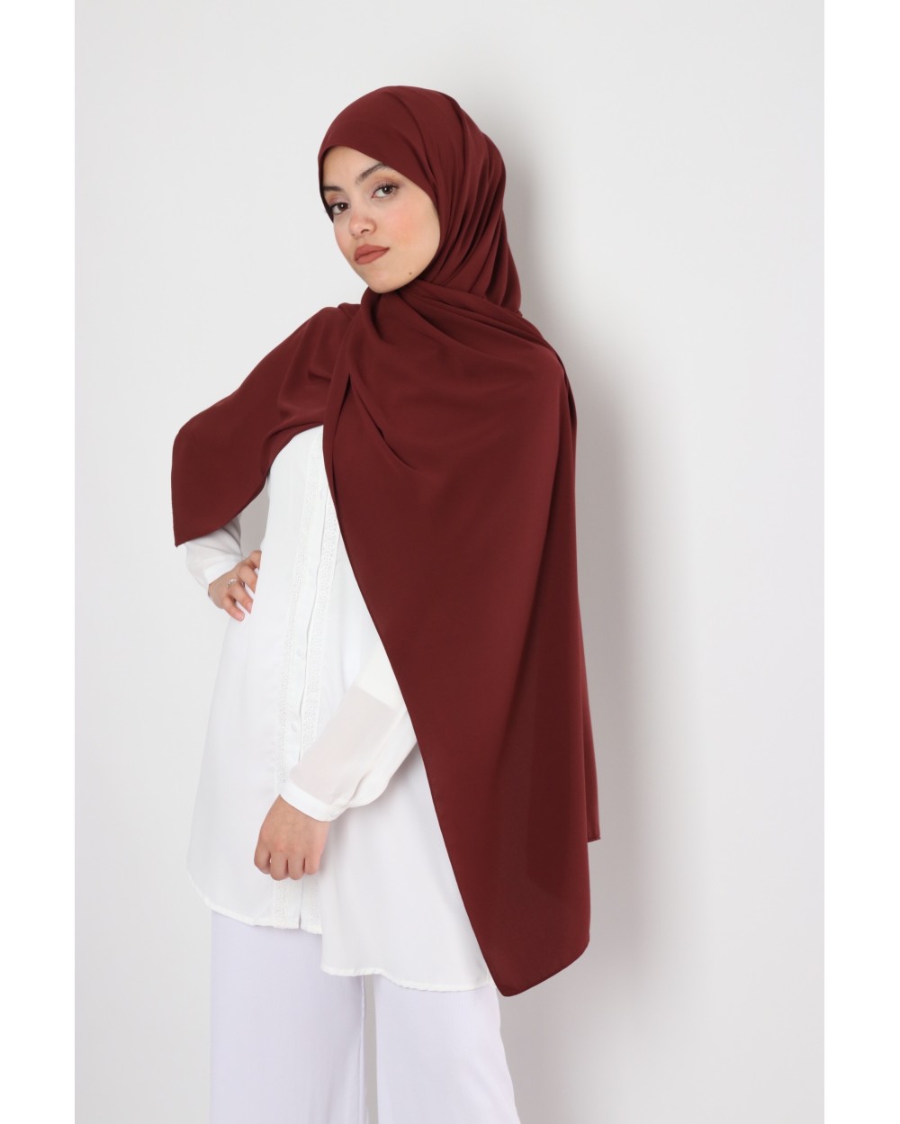 Hijab Soie de Médine Ebruli
