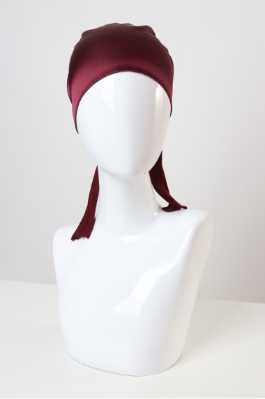 Bonnet satiné