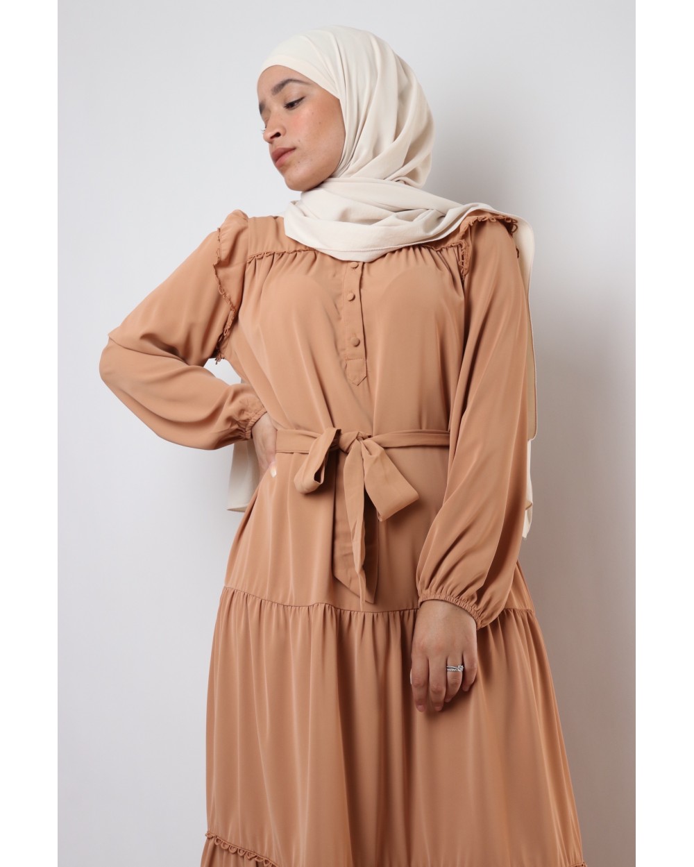 Ruffle dress Estelle