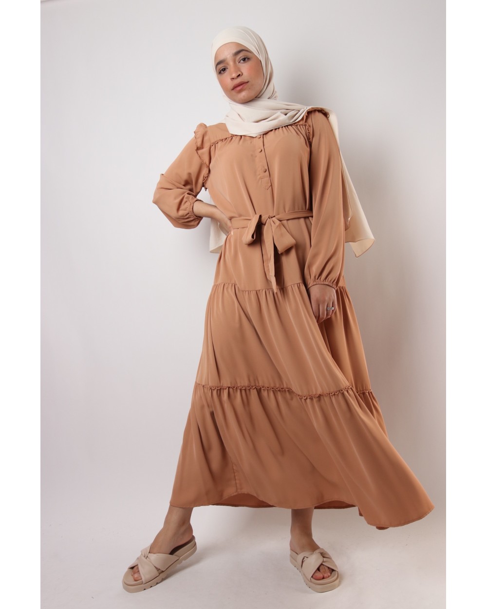 Ruffle dress Estelle