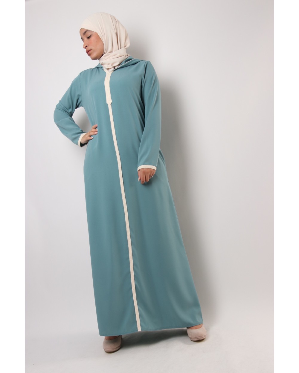 Oummi hooded djellaba