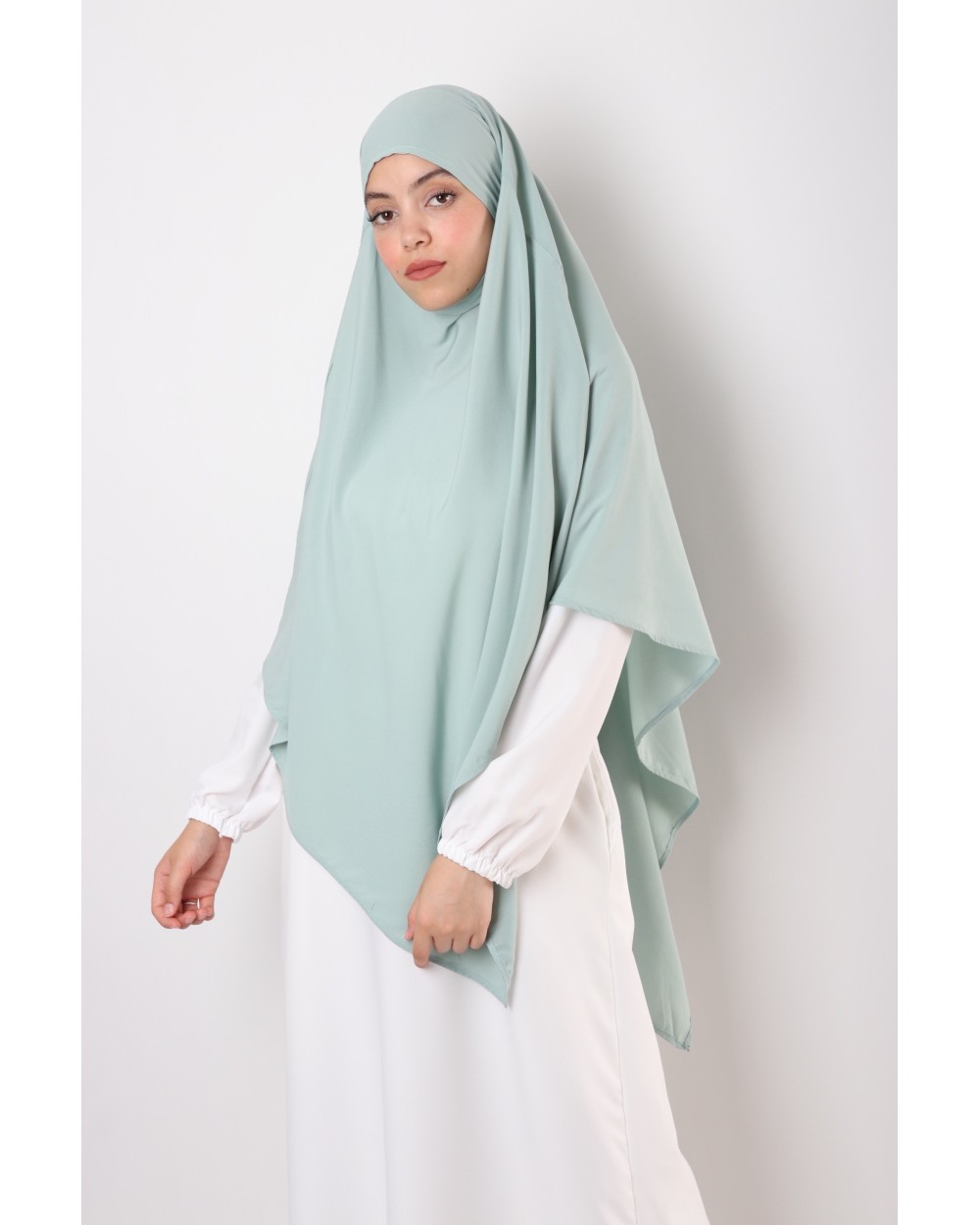 Khimar court microfibre léger