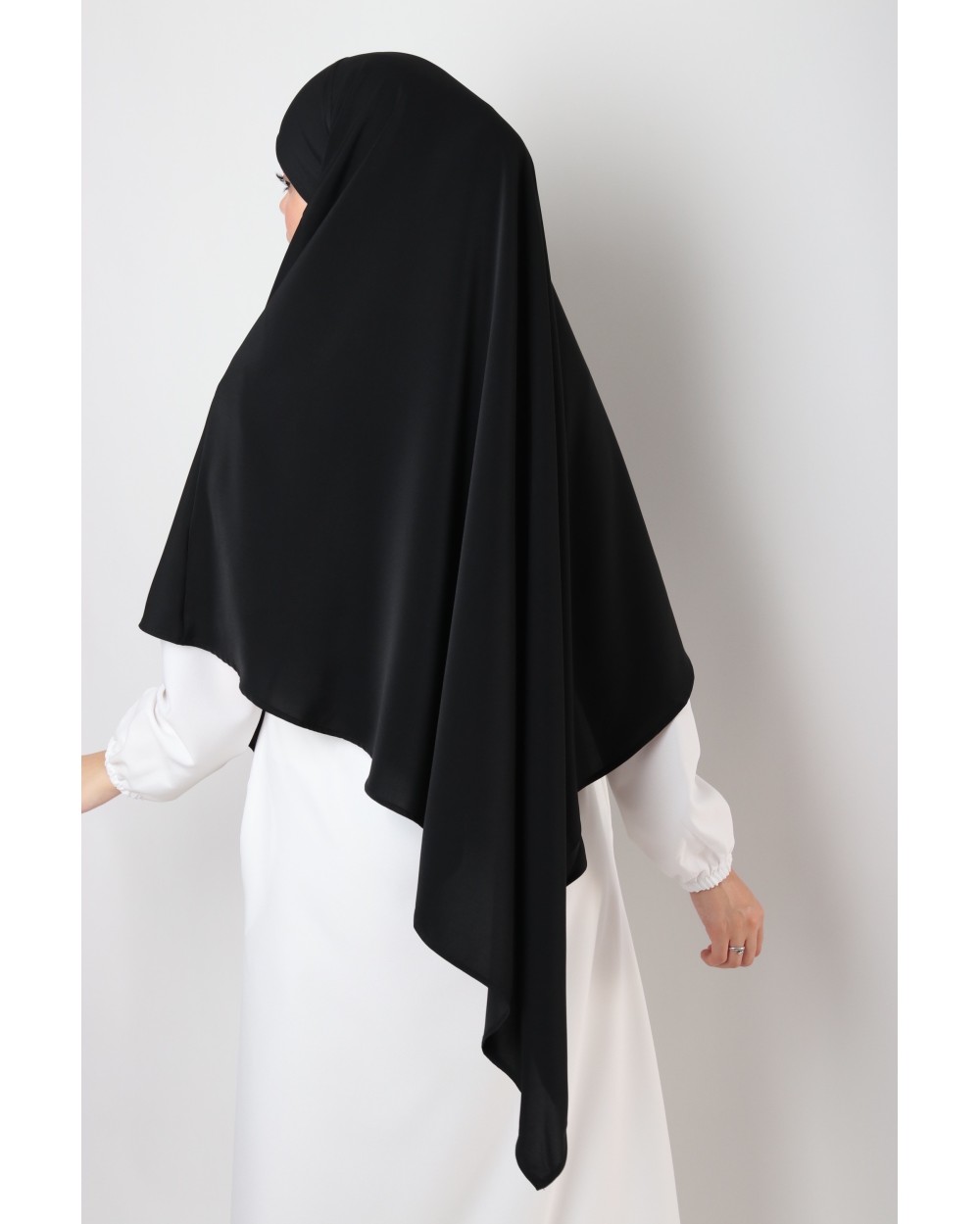 Khimar court soie de médine