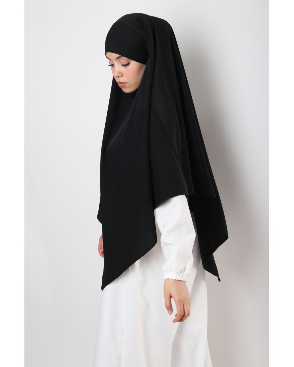 Khimar court soie de médine