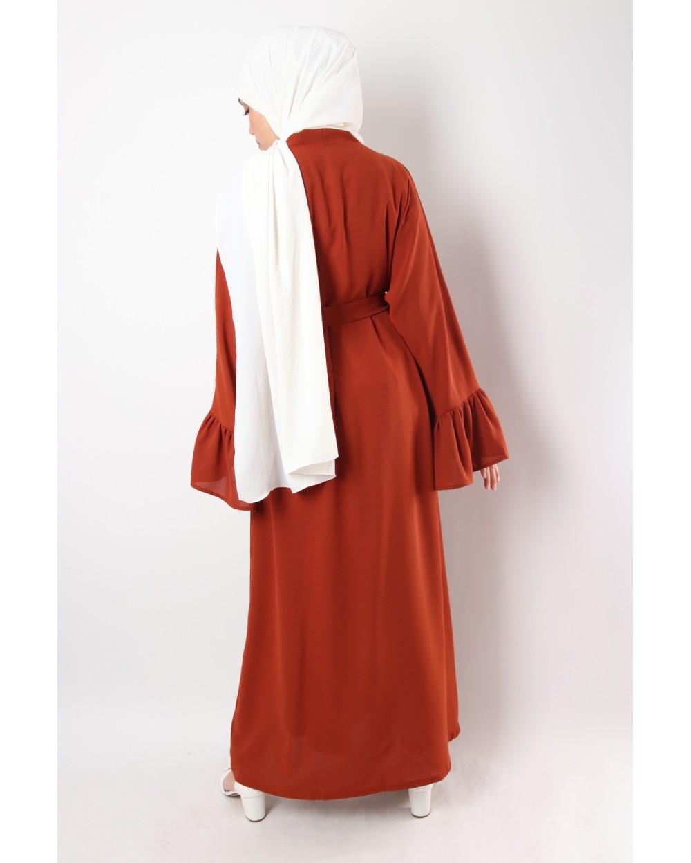 Ruffles sleeves kimono Léah