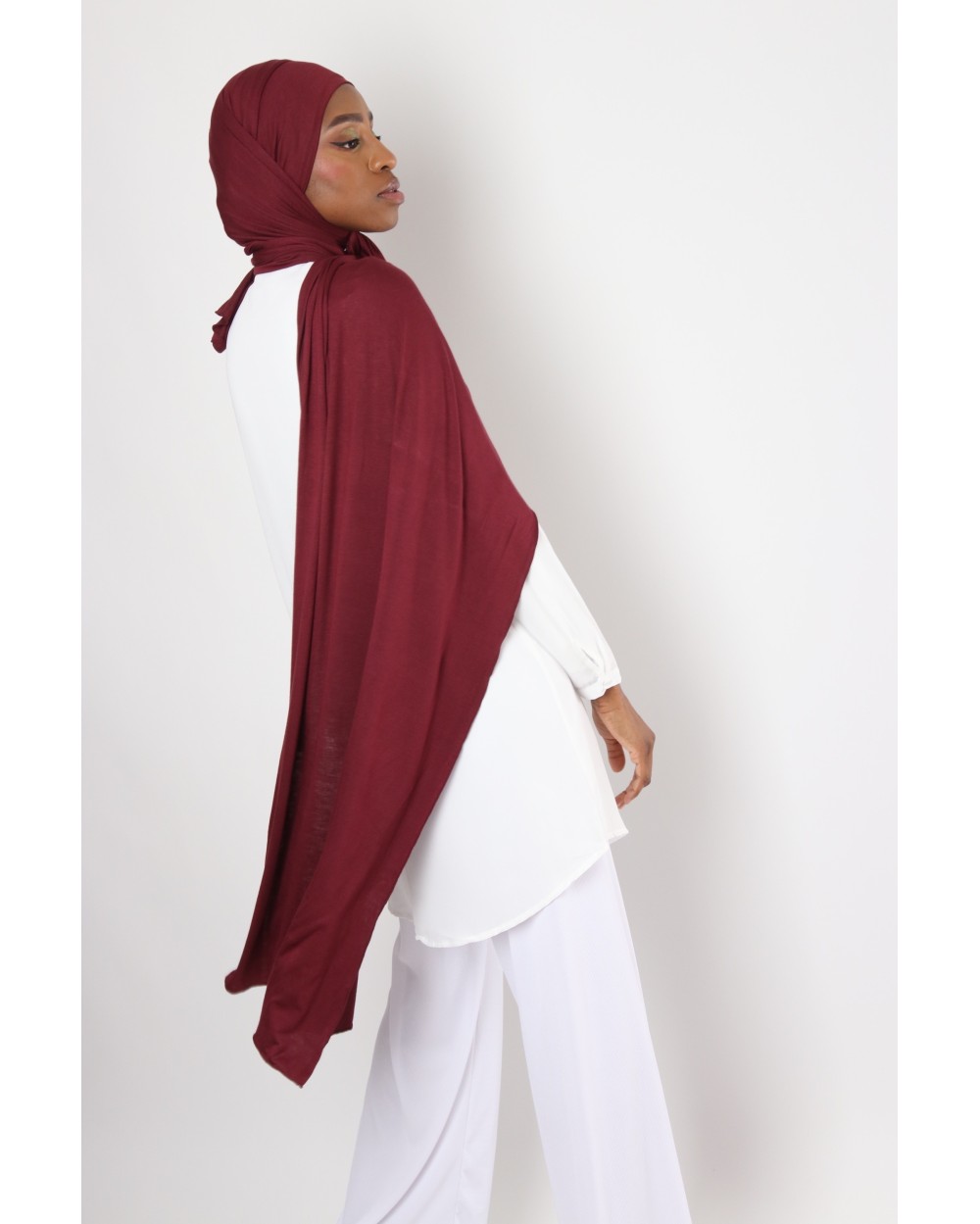 Pull-on Jersey Hijab