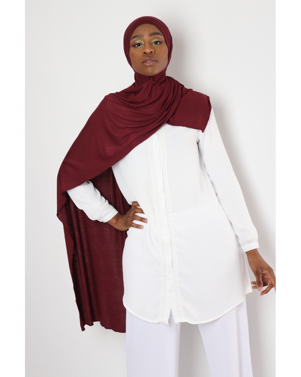 Pull-on Jersey Hijab