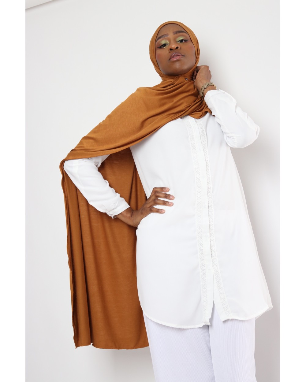 Pull-on Jersey Hijab