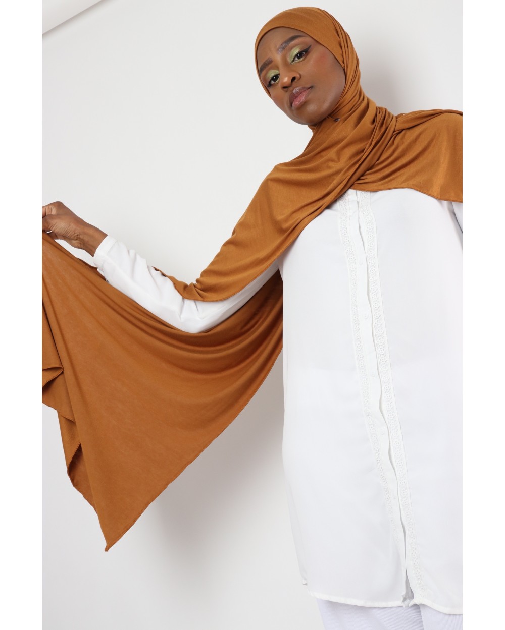 Pull-on Jersey Hijab