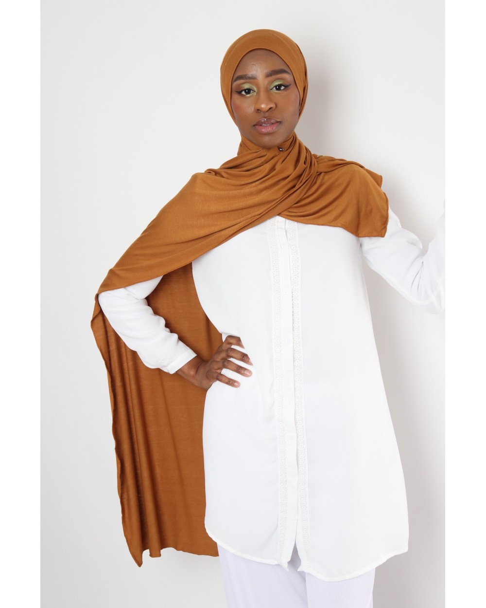 Pull-on Jersey Hijab