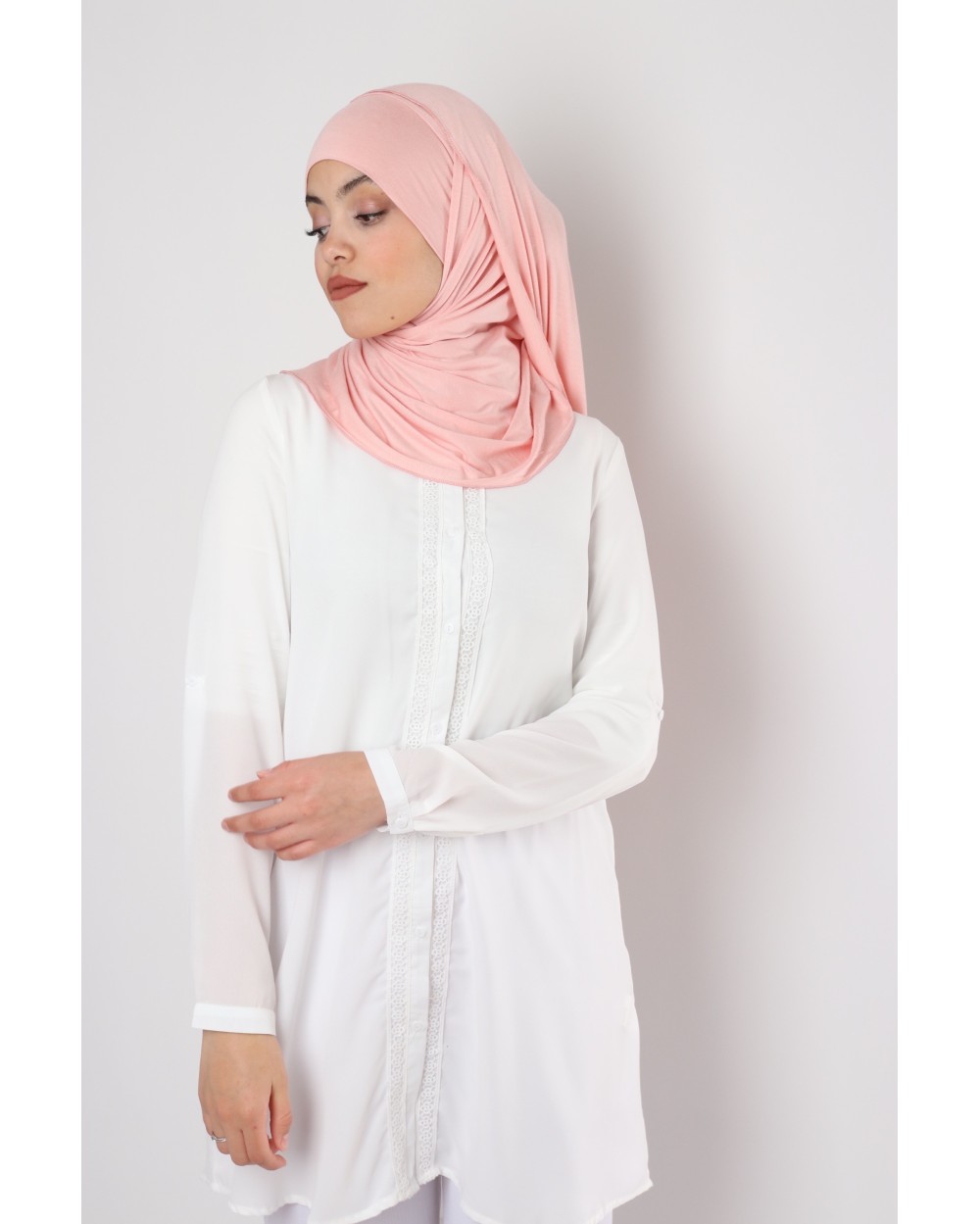Pull-on Jersey Hijab