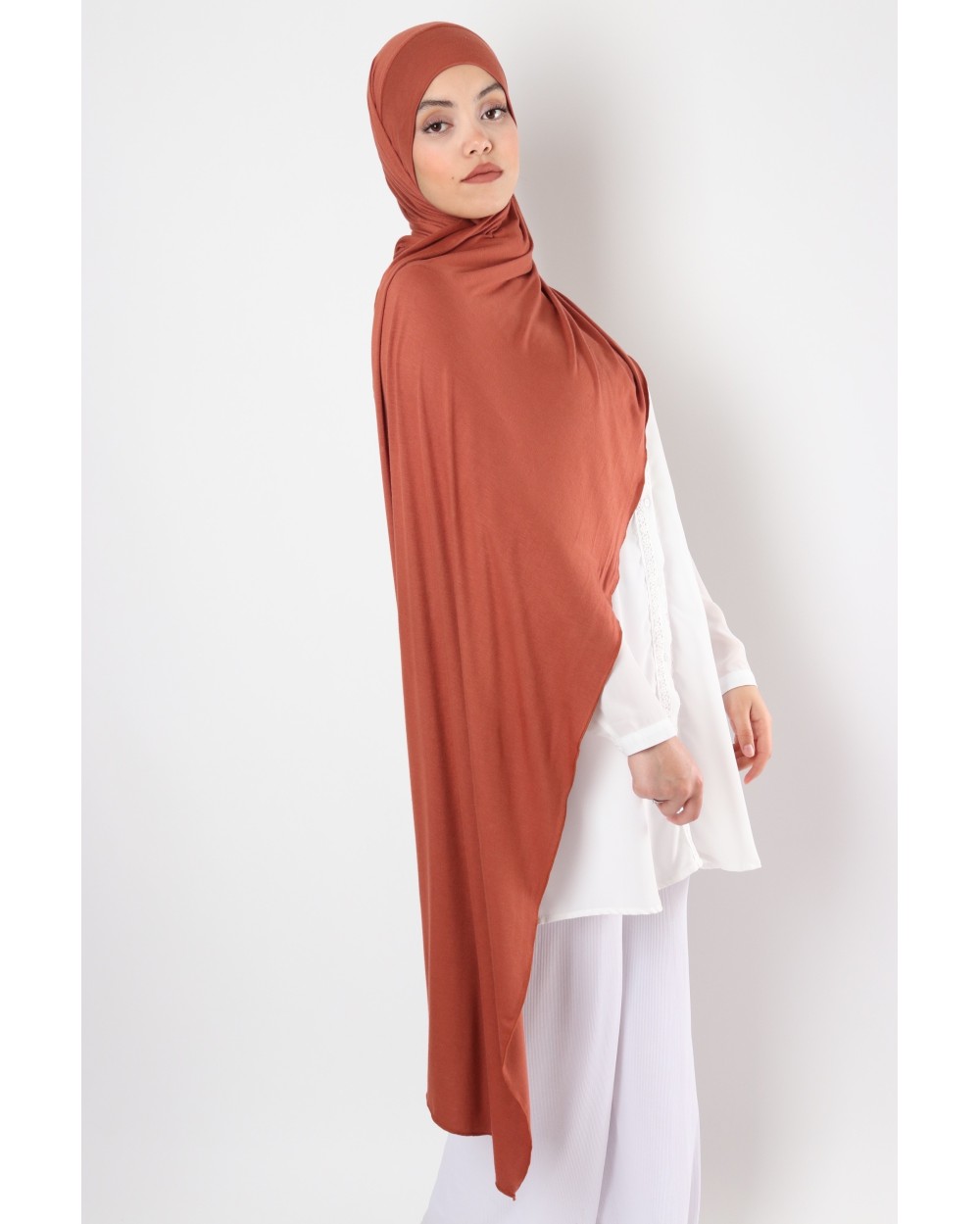 Pull-on Jersey Hijab