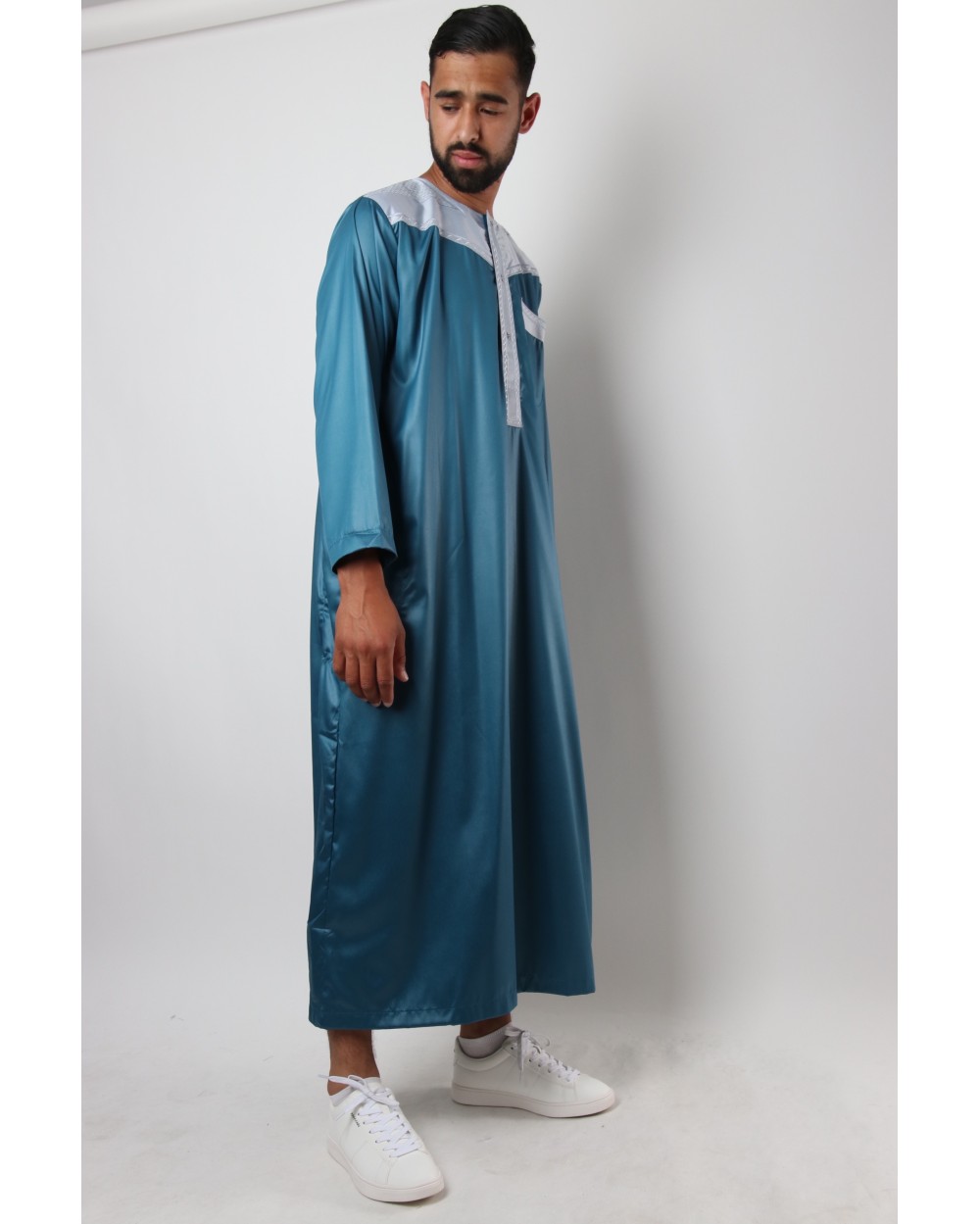 Qamis Atlas LS Bicolore