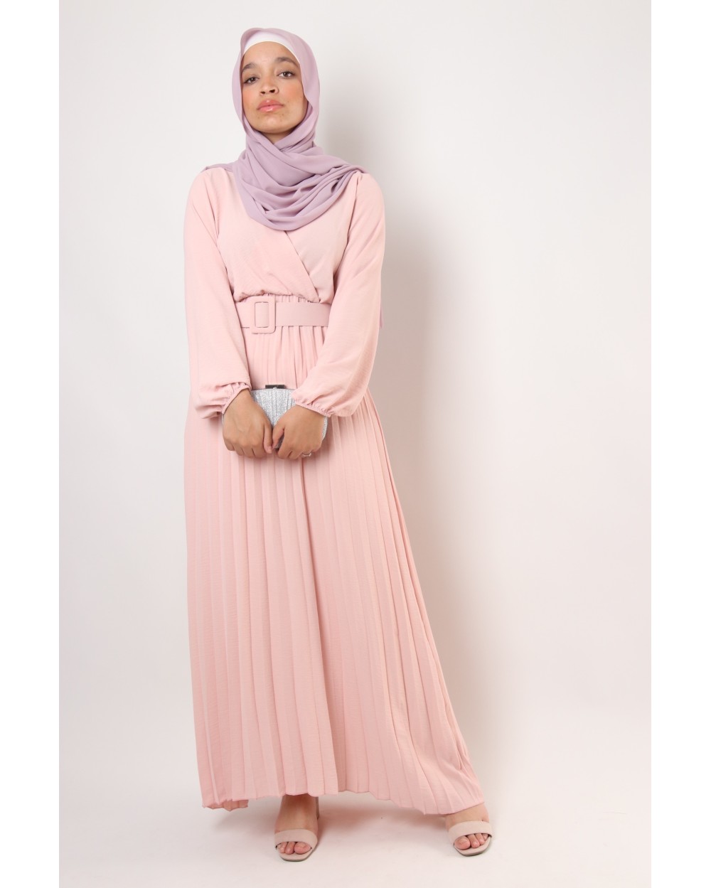 Rashyda pleated cross dress