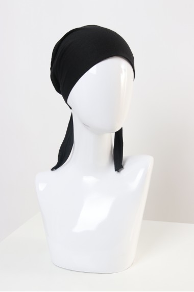 Cotton cap that attaches for hijab