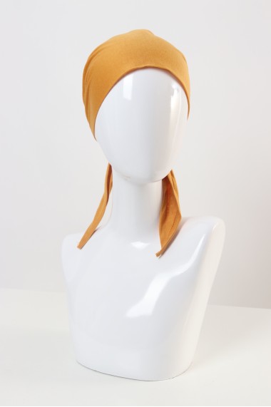 Cotton cap that attaches for hijab